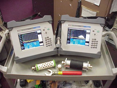 ANRITSU MW82119A 1900MHZ/850MHZ PIM ANALYZERS [2] UNITS WITH CAL KIT/DIN CABLE
