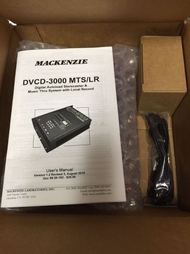 Mackenzie DVCD-3000 MTS/LR Digital Autoload Storecaster
