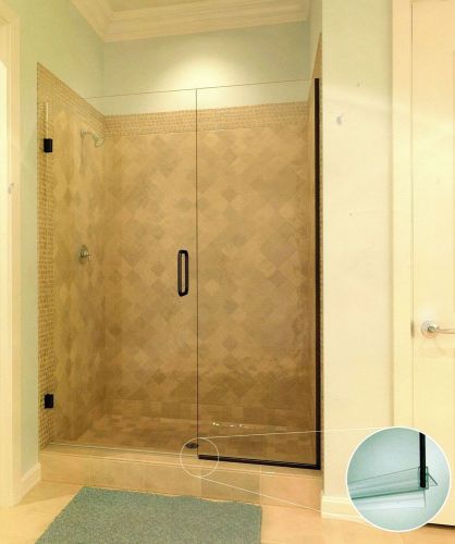 FRAMELESS 3/8&#034; GLASS SHOWER DOOR AND PANEL LOT OF 20 (FREE SHIPPING!)