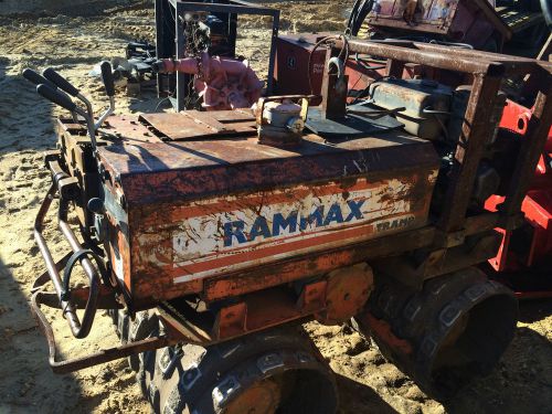 1990 Rammax P33/24 33&#034; Walk Behind Trench Roller Diesel