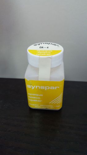 Synspar Opaque Shade A4 Brand New 1 Ounce Unopened Bottle