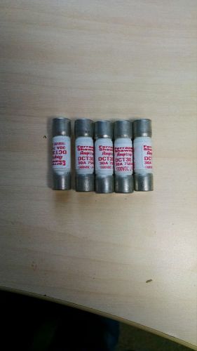 Ferraz Shawmut Fast acting, cylindrical High Speed Semiconductor Fuses Lot of 5