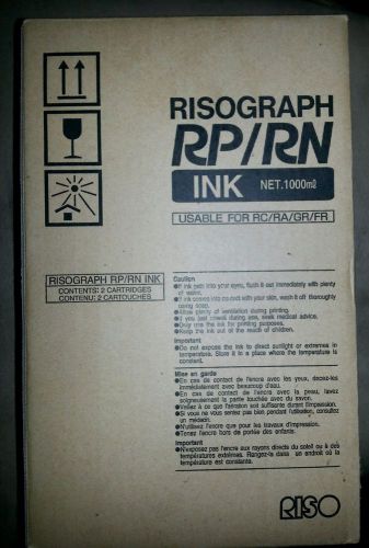 Box of 2 Risograph RP RN RC RA GR FR BLUE Ink Cartridges S-3246 *NEW OEM* VHTF