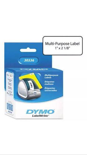 Genuine DYMO 1 X 2 1/8&#034;  Multipurpose Labels 500 Roll 30336