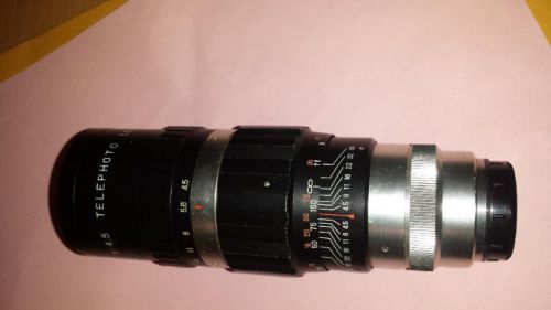 SYLVANIA TELEPHOTO  Camera Lens 150 MM 1:1.5  (USED)