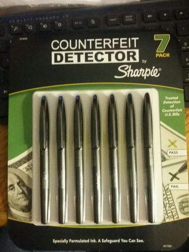 Sharpie Counterfeit Money Detector Pens - 7 Pack