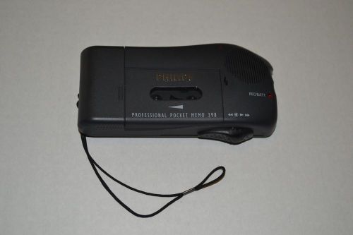 PHILIPS Professional Pocket Memo 398 Voice Recorder Dictaphone
