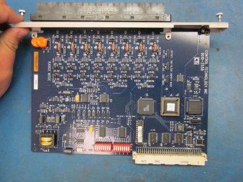 For Parts Not Working 901D-2558 Control Technology Inc 8 PT Analog Input
