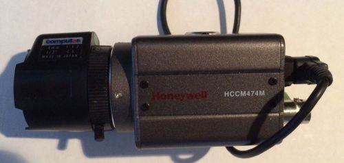 Honeywell HCCM474M CCTV Camera Computar Lens 4mm F1.2