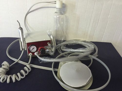 New Portable Dental Power Unit For Use With Compressor -2 Hole -US Seller