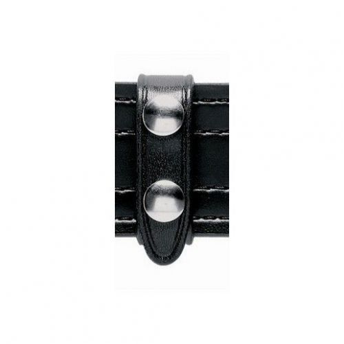 Safariland 65-9b duty belt keeper hi gloss finish w/brass snaps for sale
