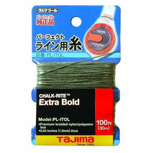 Tajima PL-ITOL Chalk-Rite Premium Grade Extra Bold Nylon Line, 1 mm Thick by New