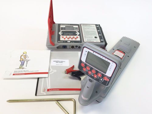 Radiodetection rd400 pdl2 complete locator kit - perfect condition for sale