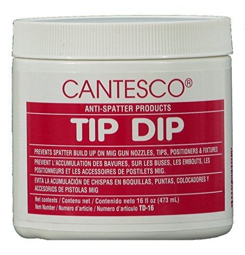 CANTESCO? CANTESCO TD-16-M Blue Premium Nozzle Tip Dip Metal, 16 oz Jar