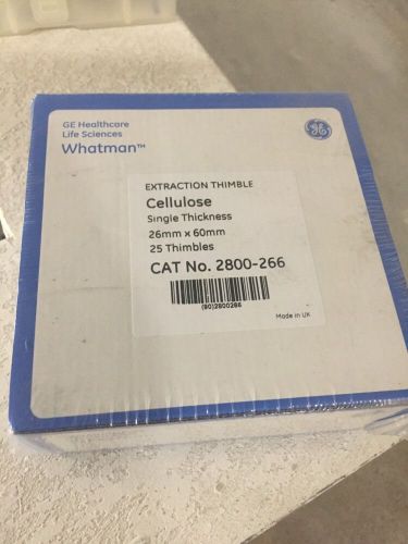 25 pack of whatman cellulose extraction 2800-266 for sale