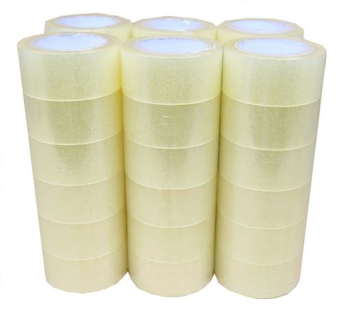 36 Rolls of Clear Packing Packaging Tape 2&#034; x 100 yards 1.8 Mil