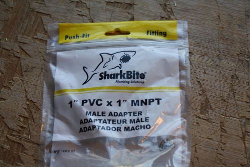 Sharkbite 1 inch pvc X 1 inch male pipe thread adapter