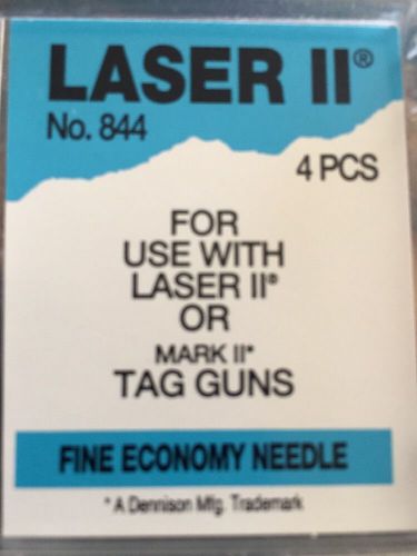 Dennison 4 Pcs Needle #844 For Tag Guns Laserll/Markll
