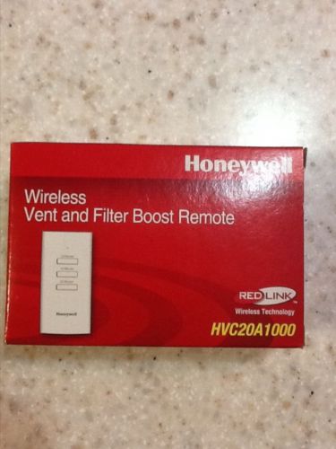 Honeywell, Inc. HVC20A1000 Wireless Vent and Filter Boost Remote Free Ship!