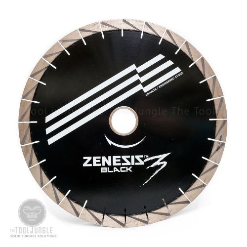 14 Inch Zenesis  Black 3 Silent Core Bridge Saw Diamond Blade  25mm