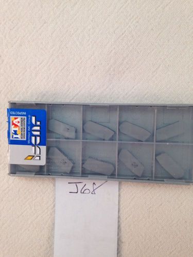 10 new iscar gimf 520 carbide inserts. grade ic20 {j68} for sale