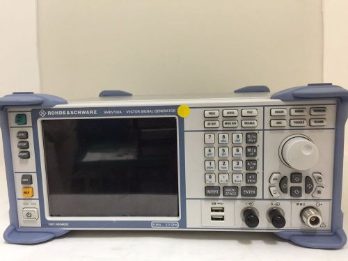 R&amp;s smbv100a/3ghz,cdma,evdo,3g,lte,awgn  vector signal generator for sale