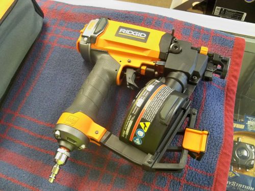 RIDGID COIL ROOFING NAILER NEW WITHOUT BOX OR BOOK
