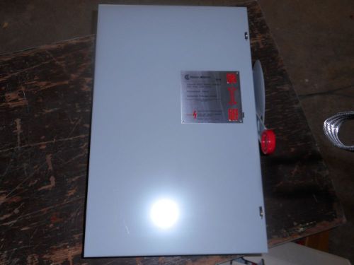 Eaton Power Master General Duty Safety Switch 200 AMP 240 Volts 3 Phase
