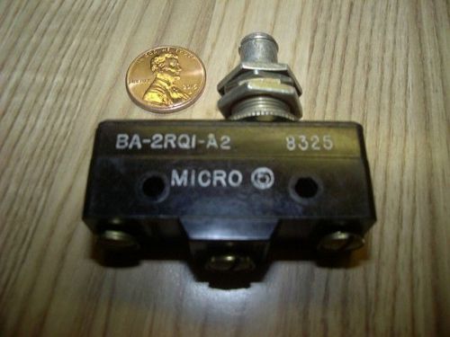20 Amp Universal MS MICRO Switch BA-2RQ1-A2  ***FREE SHIPPING***
