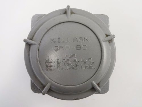 NEW Killark GRB GRB-BC Threaded Outlet Enclosure/Cover for Hazardous Locations