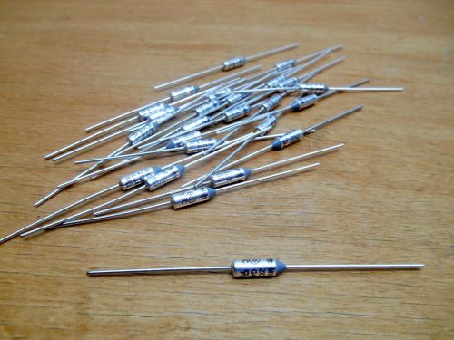 Lot of 25 microtemp g4a01152c thermodisc fuse, thermal, 152 c, 10a, 250v for sale
