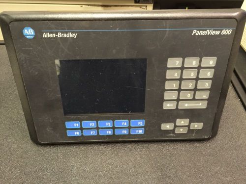 Allen Bradley Panelview 600 CAT 2711-B6C9 Series B 100-240 VAC