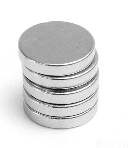 5 x strong neodymium disc magnets for sale