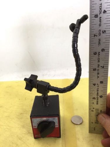 MBC INDUSTRIAL MAGNETIC BASE, With Gooseneck Arm &amp; Clamp, NO RESERVE!