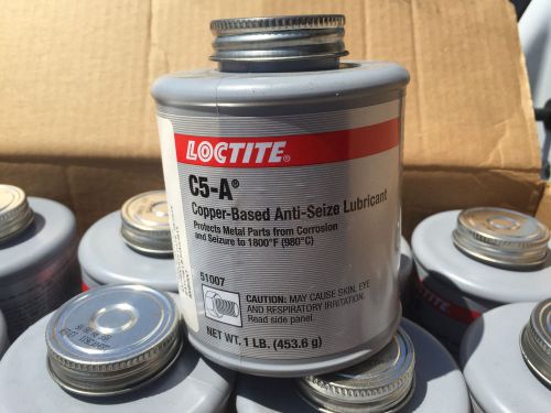 LOCTITE C5-A Copper Based Anti-Seize Lubricant NEW 1 LB Can 51007