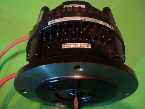 Warner + tourco motor clutch &amp; brake assmbly, 2ens314535, 5370-273-001 24v dc for sale