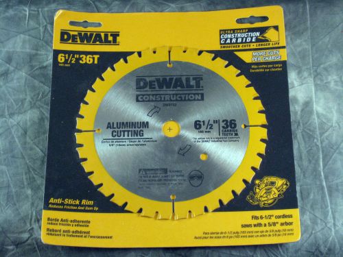 NEW DW9152 6-1/2-Inch 36 Tooth Aluminum Cutting Saw Blade with 5/8-Inch Arbor