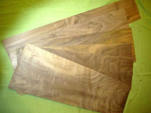 6 @ 1/8&#034; thin Black Walnut craft wood scroll laser art board (#LR73)