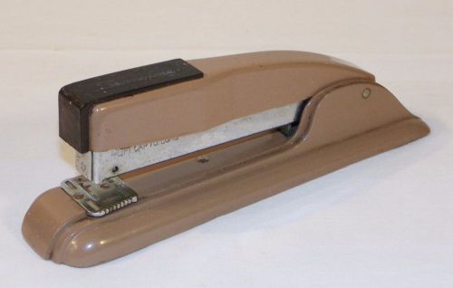 Vintage 1960&#039;s Swingline Stapler #27 Made in Long Island City NY Brown