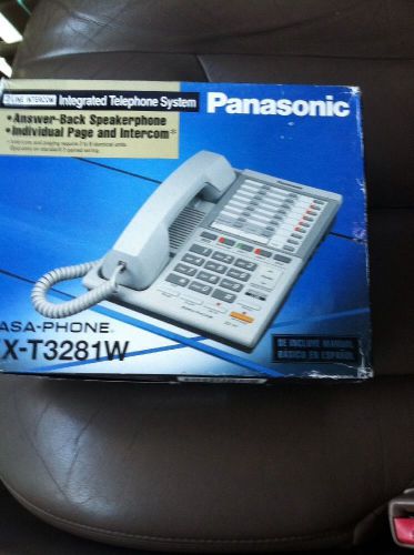 Panasonic Easa-phone KX-T3281W New Old Stock