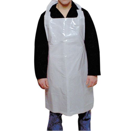 &#034;The Safety Zone&#034; Economy Polyethylene Disposable Aprons {28&#034; X 46&#034;} (100-Pack)