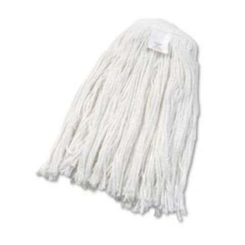 Unisan cut-end wet mop head, rayon, #24 size, white (2024r) for sale