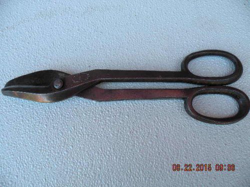 . TIN SNIPS SHEET METAL SHEARS FORGED  CUTTERS,&#034;SCHULTE LOHCFF &amp; CO.EVANSVILLE