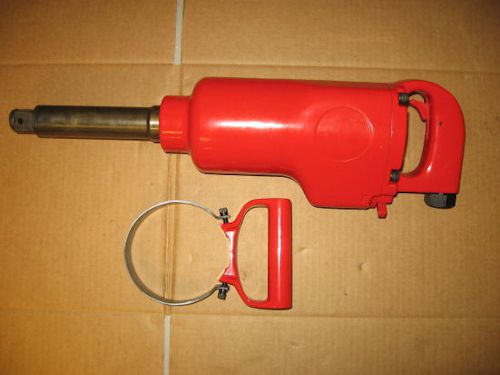 Pneumatic 1&#034; Impact Wrench with 6&#034; Extended Anvil