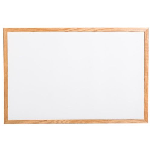 Aarco 24&#034; X 36&#034; Oak Frame White Marker Board