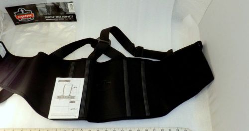 Standard elastic back support, x-large  38&#034; - 42&#034;  black   ergodyne #1600 (k9) for sale
