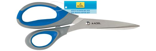 Adel Office Scissor Big Size Blue Stainless steel Great Cut !!!