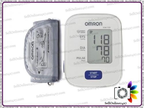 HEM 7120 Upper Arm Automatic Blood Pressure B P Monitor Body Movement Detection