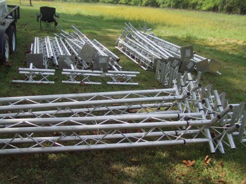 Veratruss aluminum stage, show booth, truss system, strong aluminum for sale
