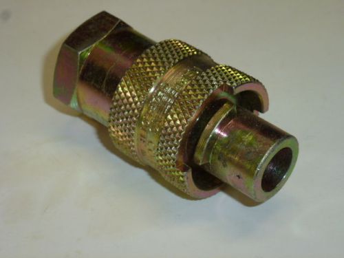 NOS! PERFECTING COUPLING N-SERIES FEMALE PLUG, 1/2&#034; THREADS